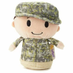 Hallmark Itty Bittys® Green Camo Military Boy Plush