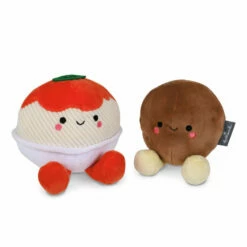 Hallmark Better Together Spaghetti And Meatball Magnetic Plush, 4.75"