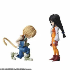 Square Enix Bring Arts: Final Fantasy IX - Zidane Tribal & Garnet Til Alexandros 17th Figure Set