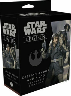 Fantasy Flight Games Star Wars: Legion - Cassian Andor And K-2SO Commander Expansion