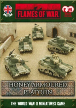 Flames Of War (WWII): (British) Honey Armored Platoon (Clearance)