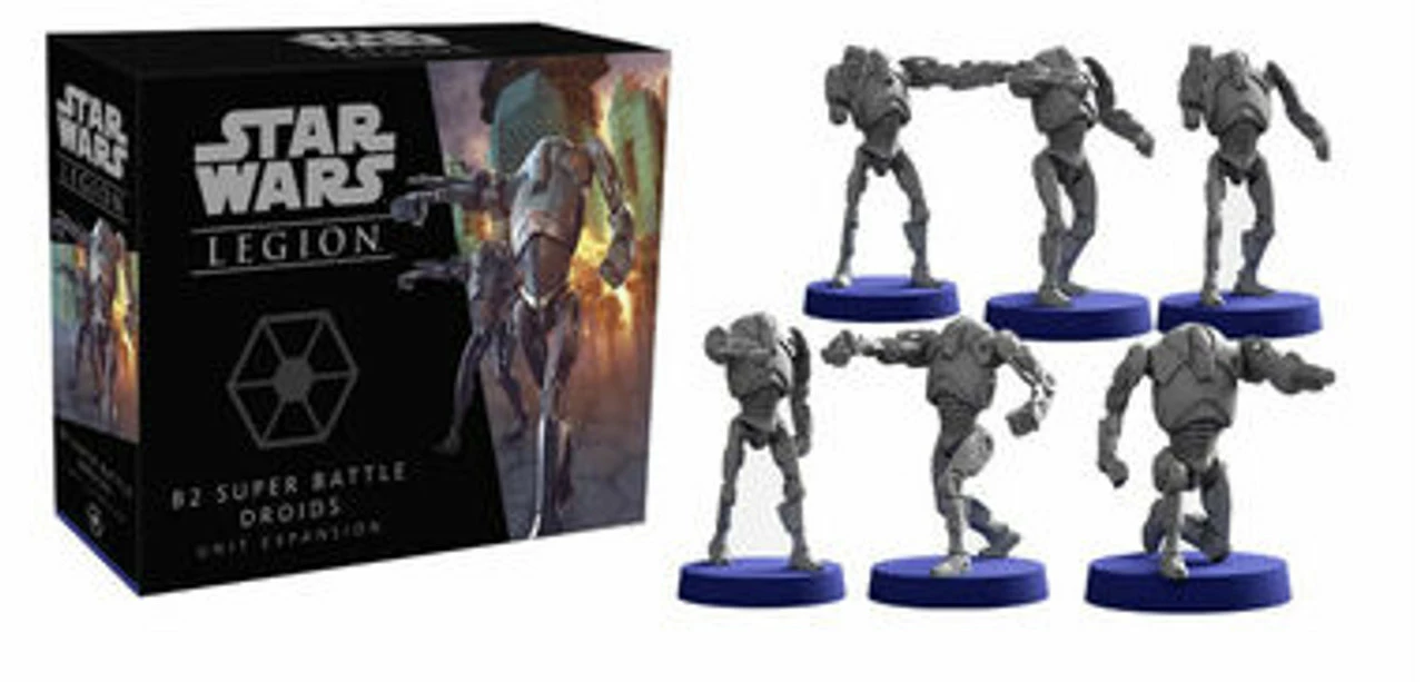 Fantasy Flight Games Star Wars: Legion - B2 Super Battle Droids Unit Expansion 1 Fantasy Flight Games Star Wars: Legion - B2 Super Battle Droids Unit Expansion