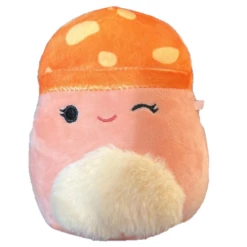Squishmallow Alba The Orange Mushroom 8" Stuffed Plush By Kelly Toy