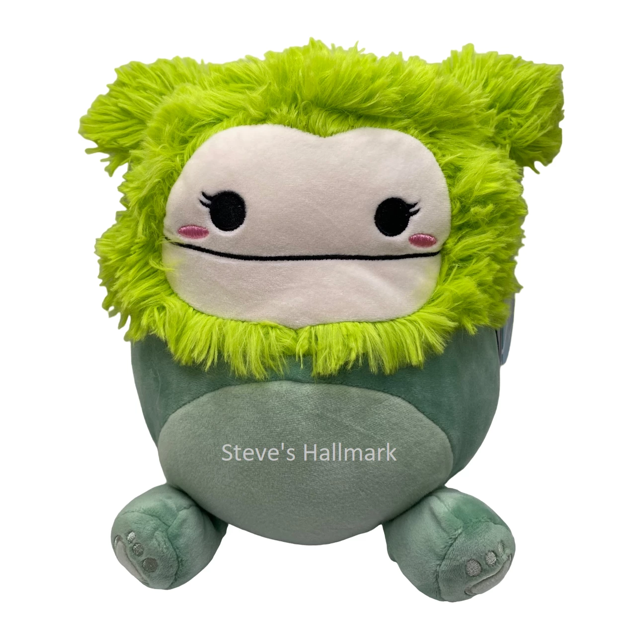 Squishmallow Bren The Green Bigfoot Yeti 8" Stuffed Plush By Kelly Toy 1 Squishmallow Bren The Green Bigfoot Yeti 8" Stuffed Plush By Kelly Toy
