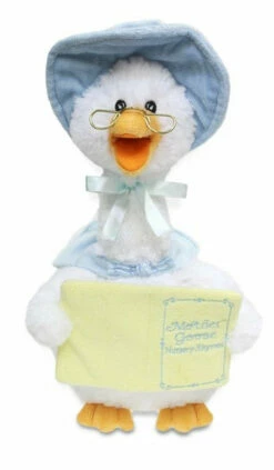 Cuddle Barn 14" Mother Goose Blue Animated Musical And Motion Plush