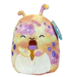 Squishmallow Helmut The Alien I Got That Ice Cream Cone 8" Stuffed Plush By Kelly Toy