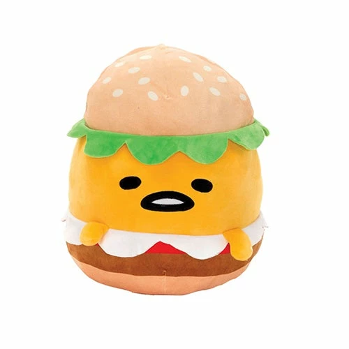 11.5" Sanrio Gudetama Hamburger Stuffed Plush 1 11.5" Sanrio Gudetama Hamburger Stuffed Plush