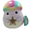 Squishmallow Mahdi The Tie-Dye Mushroom With Star I Got That 8" Stuffed Plush By Kelly Toy