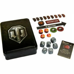 World Of Tanks Miniatures Game: Gaming Dice & Tokens Set Tin