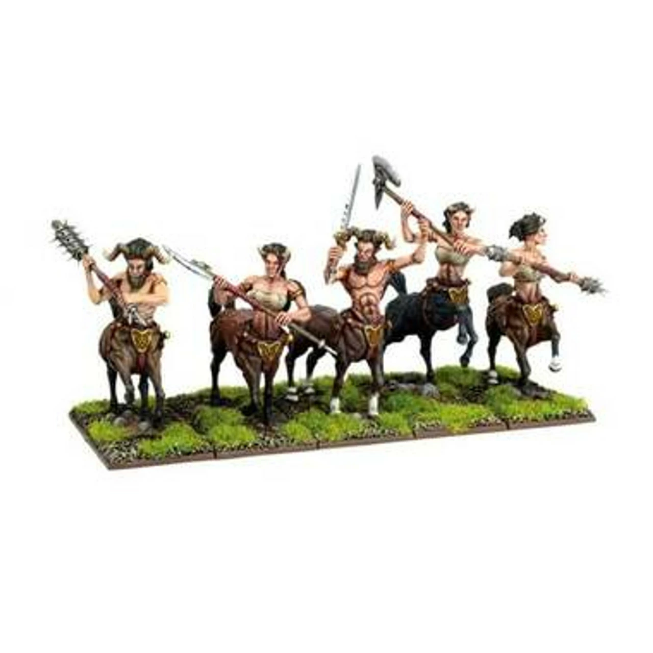 Kings Of War: Forces Of Nature Centaur Troop Set 1 Kings Of War: Forces Of Nature Centaur Troop Set