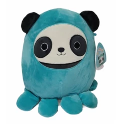 Squishmallow Stanley The Panda Octopus 12" Stuffed Plush By Kelly Toy
